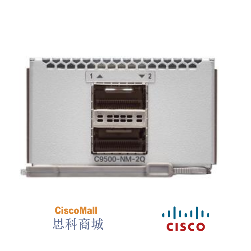 C9500-NM-2Q 	  Cisco Catalyst 9500 2 x 40GE Network Module