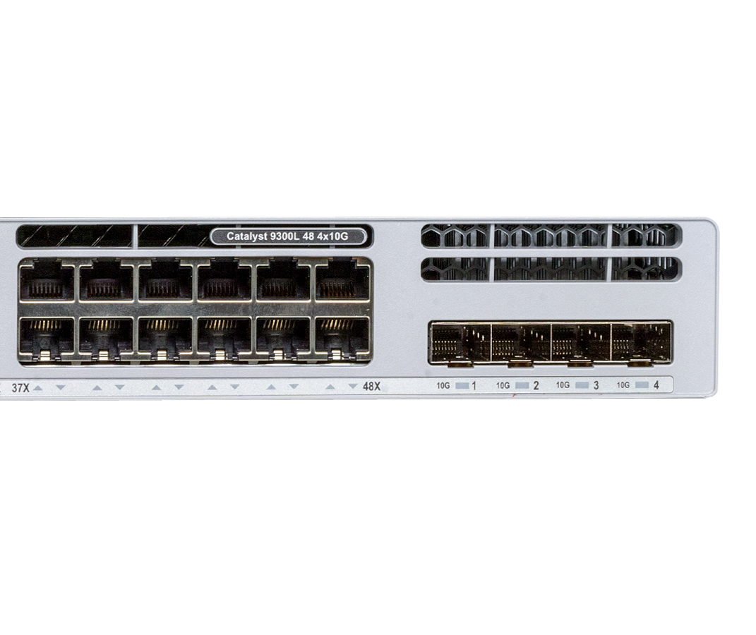 C9300L-48T-4X-A 	  Catalyst 9300 48-port fixed uplinks data only, 4X10G uplinks, Network Advantage