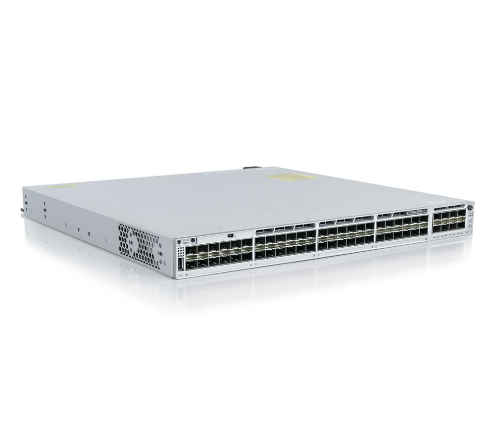 C9300-48S-A 	  Catalyst 9300 48-port modular uplinks 1G SFP, Network Advantage