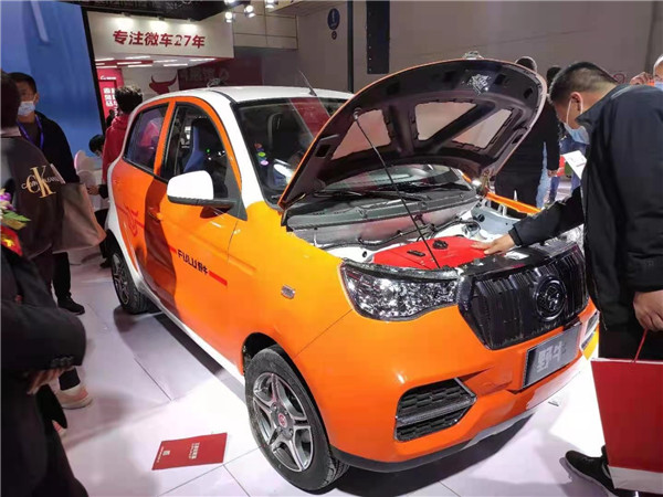 济南车展上的展车