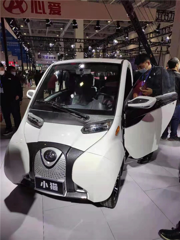 济南车展上的展车