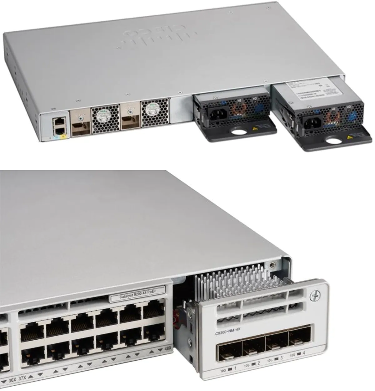 Cisco PWR-C5-600WAC 600W AC Power Supply For Catalyst 9200 Series - Used Good Condition