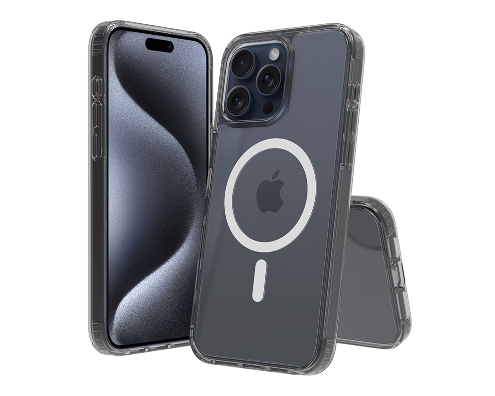 Built-in magnet ring tpu pc iphone case