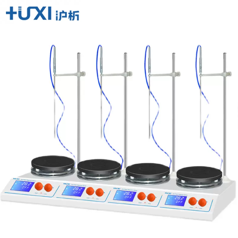 沪析数显恒温四联磁力搅拌器HMS-4G