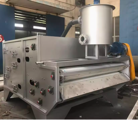 Diaphragm plate frame mud press