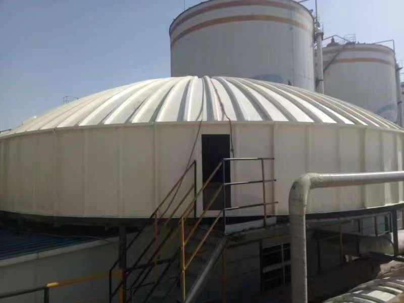 Fiberglass sealed collection hood