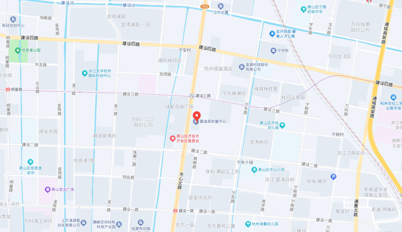 公司位置地图