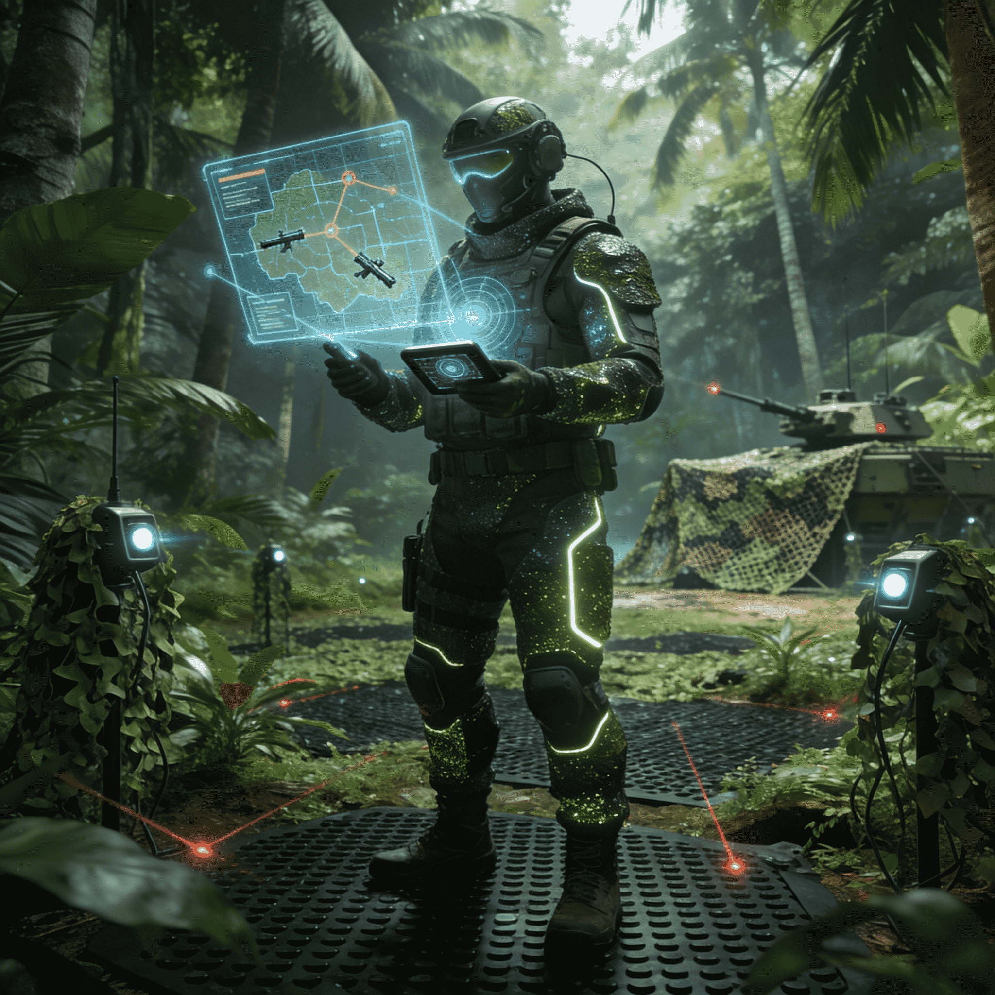 未来战争概念图